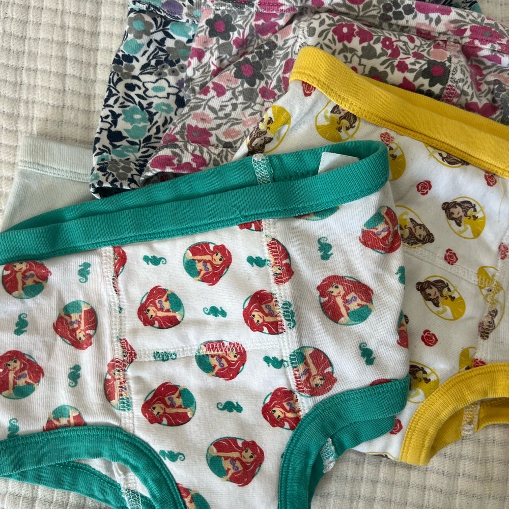 Hanna Andersson Kids Training Underwear Set Size XS